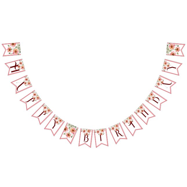 Wild Flower Bunting (All)