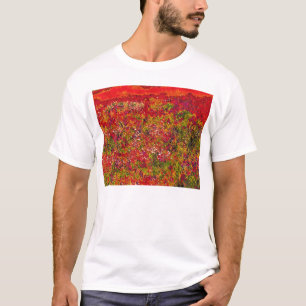 Wild Flower Field Painting T-shirt