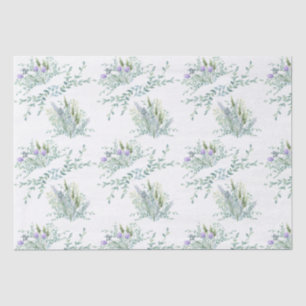 Wild Flower Herbal Custom Color Tissue Paper