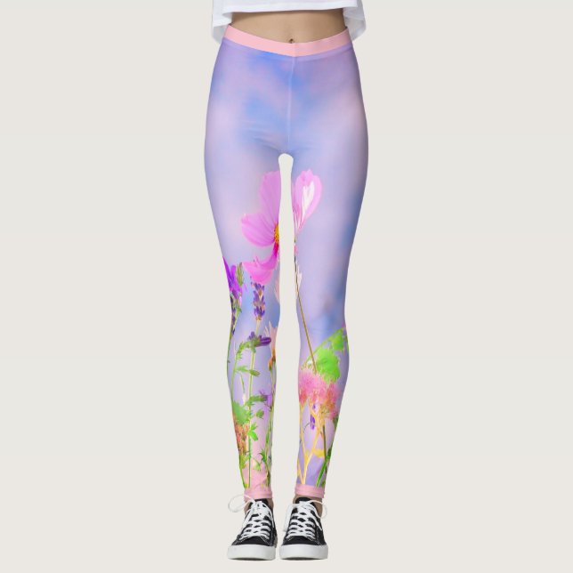 WILD FLOWER Leggings (Front)