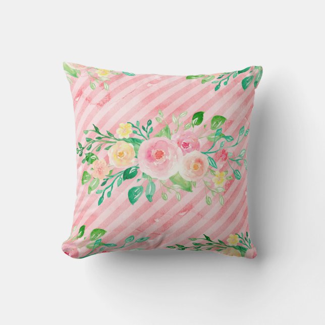 Wild Flower Meadow Cushion (Front)