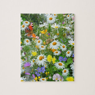 Wild Flower Meadow Jigsaw Puzzle