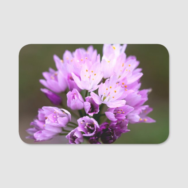 Wild Flower Name Tag (Front)