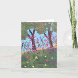 Wild Flower Note Card