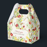 Wild Flower Yellow Marigold Foliage Wedding Favour Box<br><div class="desc">Beautiful Invitation to celebrate Special occasions and festivals comes with digital and E-invitation as per your request. We would love to replicate our designs to make multiple products like rsvp cards, labels envelopes, and more. Customisation is available for ready to print on request at info@shamaurcreatif@gmail.com. Look Forward to hearing from...</div>