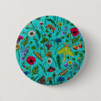 Wild flowers and moths
