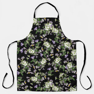 Wild flowers apron