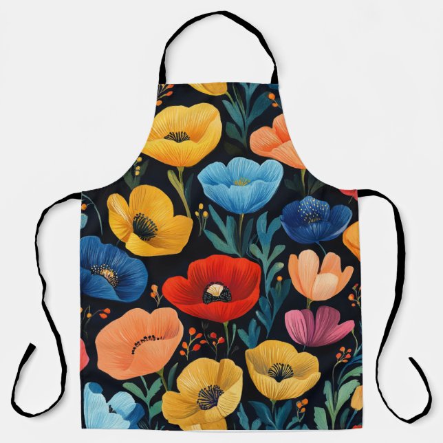 wild flowers apron (Front)