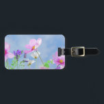 Wild Flowers Blue Sky Luggage Tag<br><div class="desc">Luggage Tag</div>