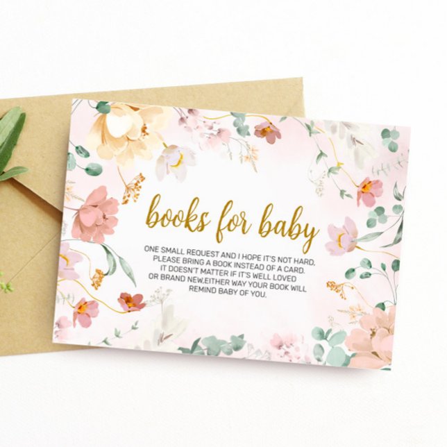 Wild Flowers Book for Baby Enclosure Card (Creator Uploaded)