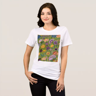 Wild flowers colors Tri-Blend shirt