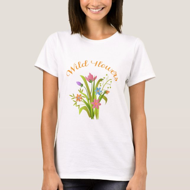 Wild Flowers Floral Shirt (Front)