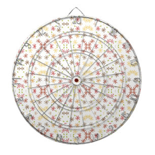 Wild Flowers in the Garden Dartboard