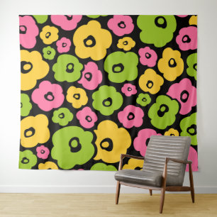 Wild Flowers Pattern Tapestry