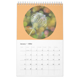 Wild Flowers Photography Calendar