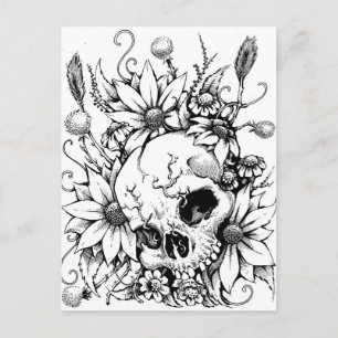 Wild Flowers Postcard