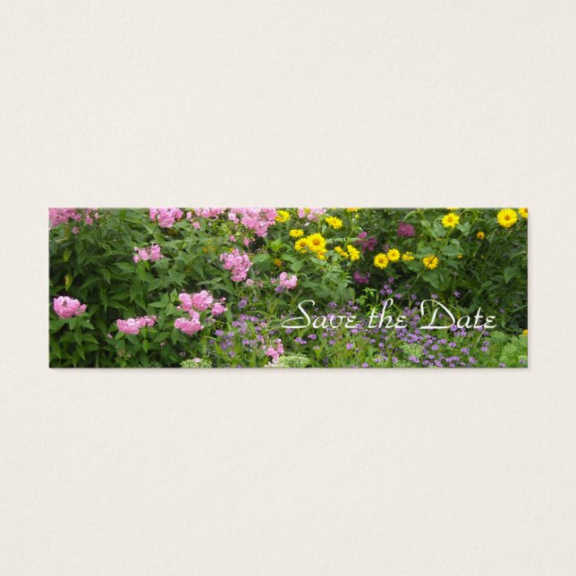 Wild Flowers - Save the Date (Front)