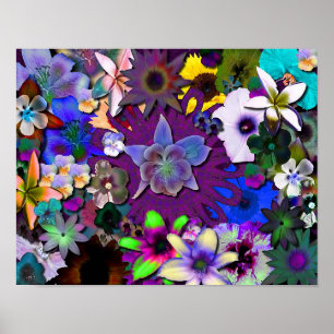 Wild Flowers - smaller Poster