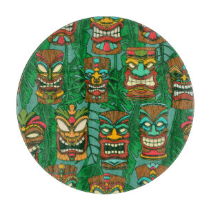 Wild Flowers Watercolor: Colourful Seamless Cutting Board