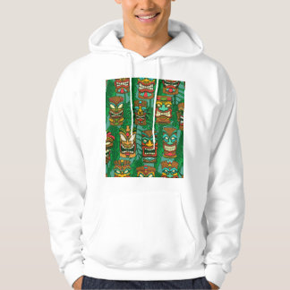 Wild Flowers Watercolor: Colourful Seamless Hoodie