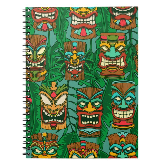 Wild Flowers Watercolor: Colourful Seamless Notebook (Front)
