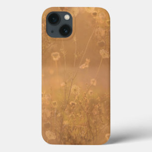 Wild Flowers with Orange Glow iPhone 13 Case