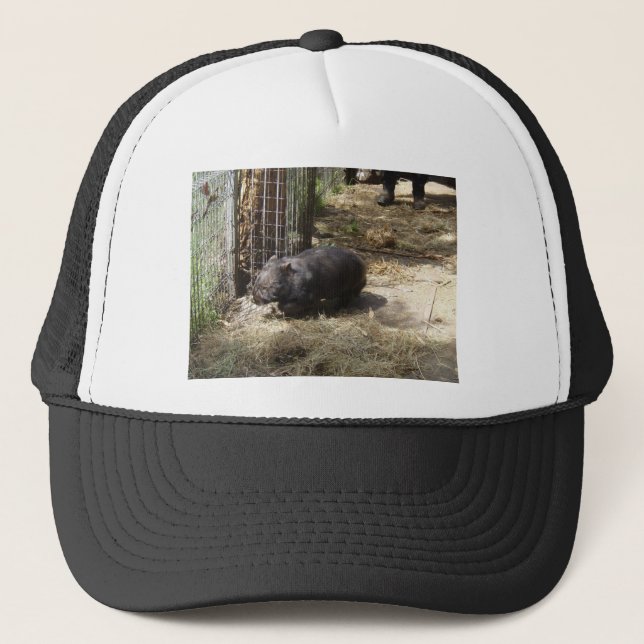 Wild For Wombats Trucker Hat (Front)