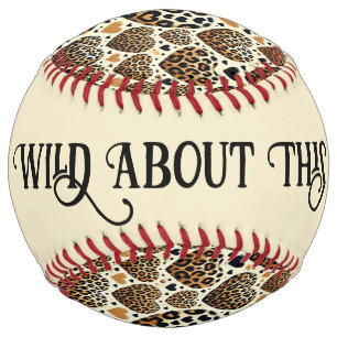 Wild For You (personalise) Softball