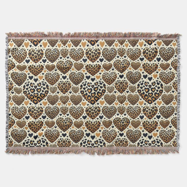 Wild For You Throw Blanket (Front)