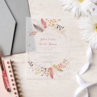 Wild Forest Flowers Fern Mushrooms Foliage Wedding
