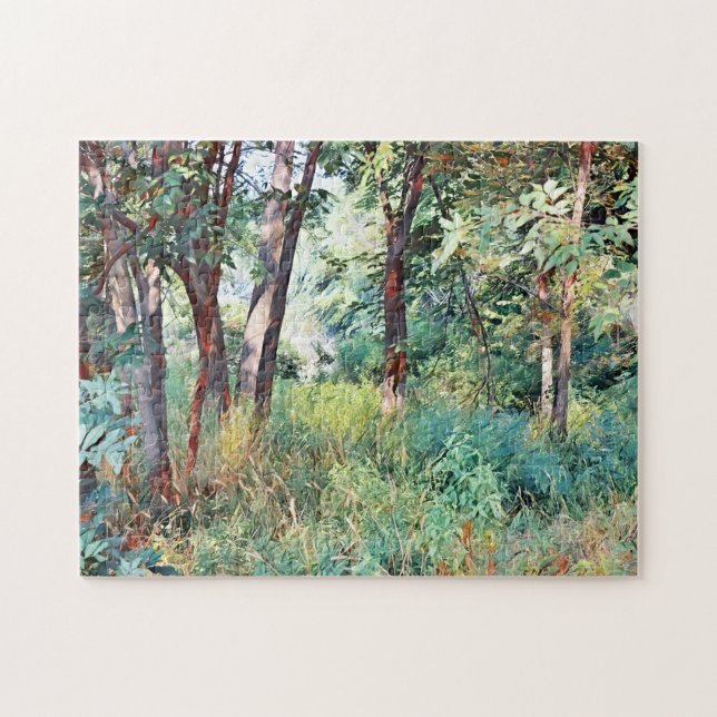 Wild Forest Illustrated Art Puzzle (Horizontal)