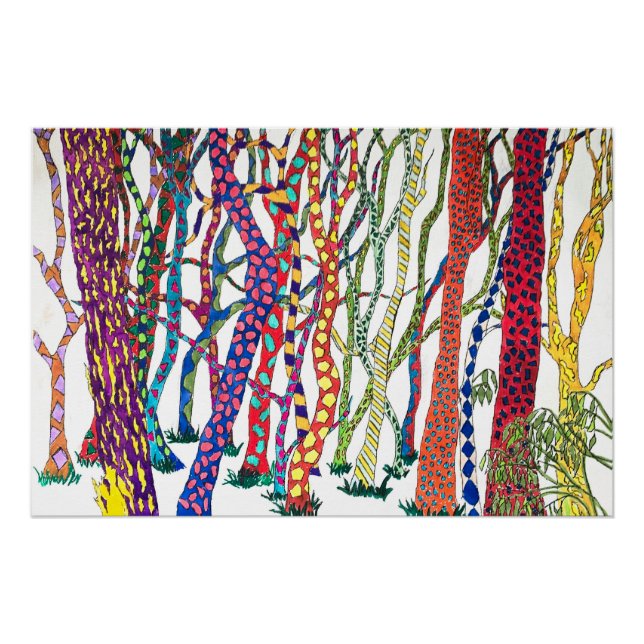 wild Forest Print (Front)