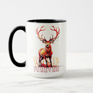 Wild Forever Deer Mug
