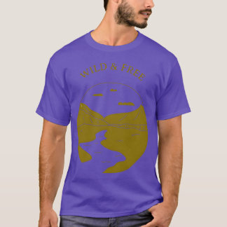 Wild Free Camping boy T-Shirt