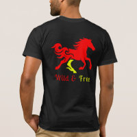 Wild & Free Horse Art Tribal Horse Lover's