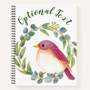 Wild & Free Song Bird Notebook