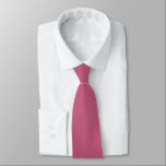 Wild Fuchsia Pink Mid Century Solid Colour Design Tie<br><div class="desc">Neck Tie business suit and casual fun fashion statement apparel attire accessory printed with Wild Fuchsia Pink Classic 1960's Mid Century Retro Vintage Solid Colour Design by TheFabricSeal print on demand shop at Zazzle.com #ZazzleMade https://www.zazzle.com/store/thefabricseal With initials F S for our shop Fabric Seal on the lower back which you...</div>