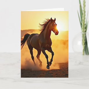Wild Gallop Birthday Card