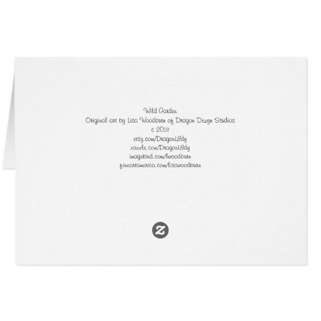 Wild Garden collection (Back Horizontal)