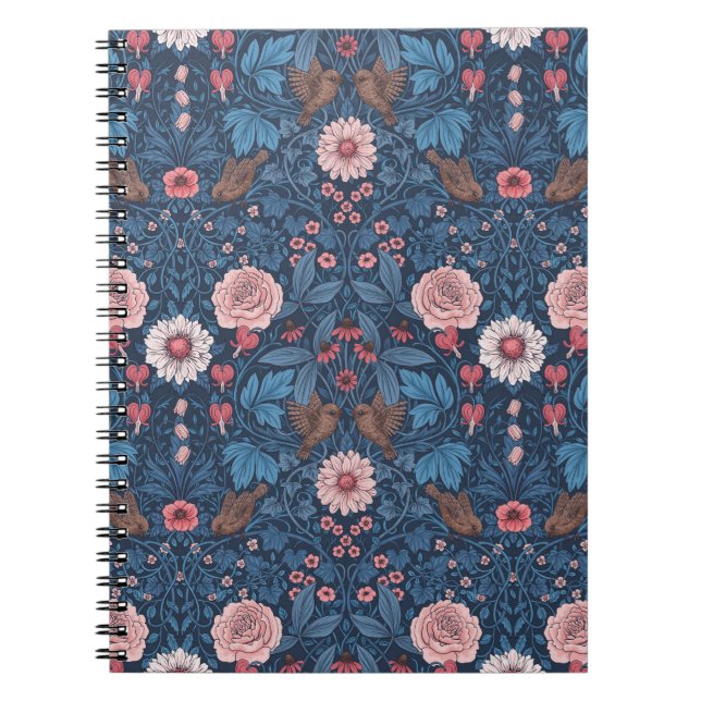 Wild garden in blue notebook (Front)