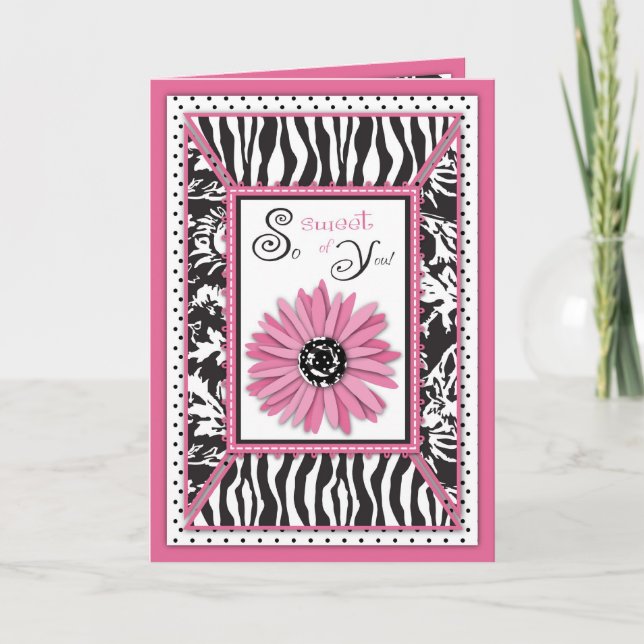 Wild Garden TY Card (Front)