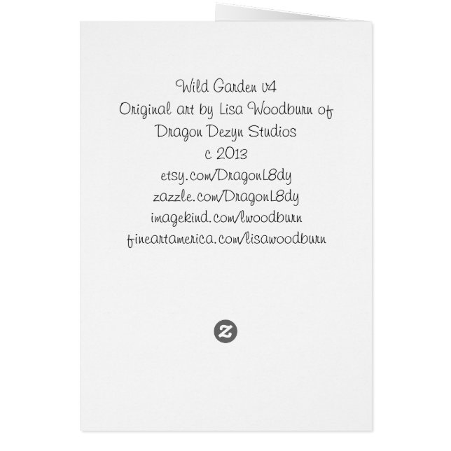 Wild Garden v4 collection (Back)