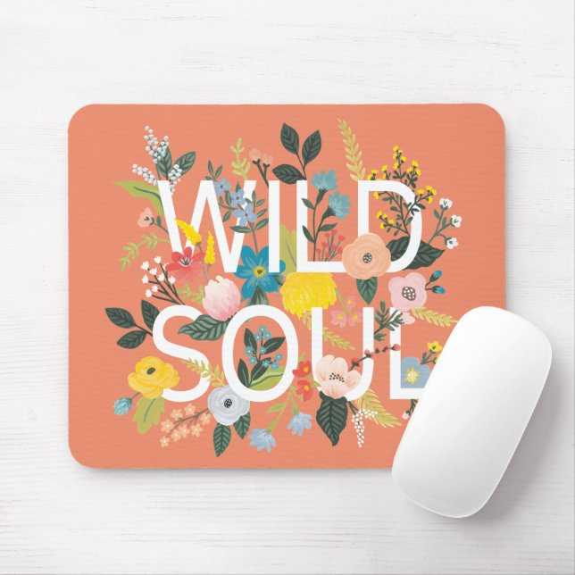 Wild Garden, Wild Soul Mouse Pad (With Mouse)
