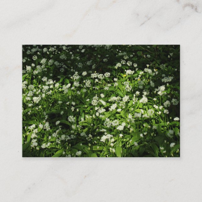 Wild Garlic Business Card (Front)
