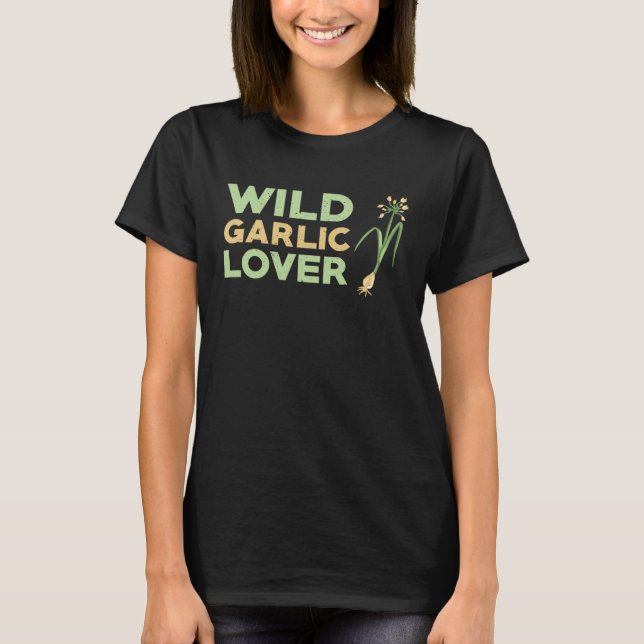 Wild Garlic Lover Pullover Hoodie (Front)