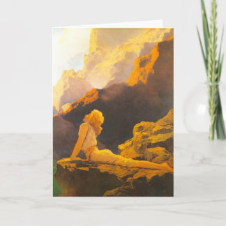 "Wild Geese", by Maxfield Parrish Card