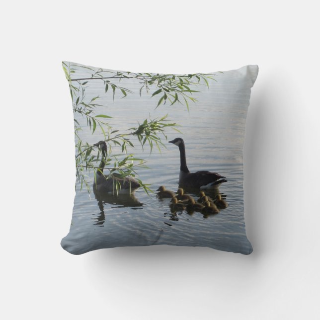 Wild Geese Pillow (Front)