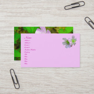 Wild Geranium Series Matching Items Business Card