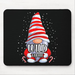 Wild Gnome Christmas Pajamas Matching Family Group Mouse Pad