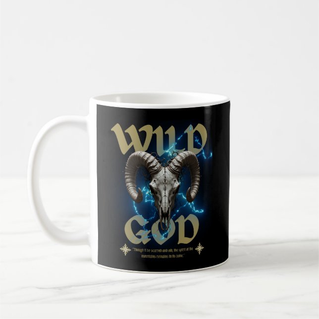 Wild God Coffee Mug (Left)